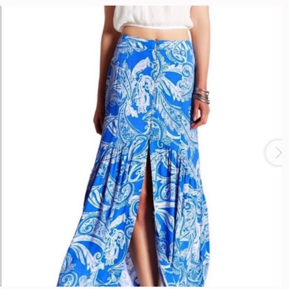 Free People Smooth Sailing Paisley Print Maxi Sz. 6